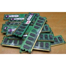ГЛЮЧНАЯ/НЕРАБОЧАЯ память 2Gb DDR2 Kingston KVR800D2N6/2G pc2-6400 1.8V  (Щербинка)