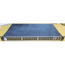 Коммутатор D-link DES-1210-52 48 port 100Mbit + 4 port 1Gbit + 2 port SFP металлический корпус (Щербинка)