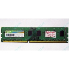 НЕРАБОЧАЯ память 4Gb DDR3 SP (Silicon Power) SP004BLTU133V02 1333MHz pc3-10600 (Щербинка)