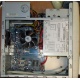 Маленький компактный компьютер Intel Core i3 2100 /4Gb DDR3 /250Gb /ATX 240W microtower вид внутри (Щербинка)