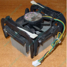 Кулер для процессоров socket 478 с медным сердечником внутри алюминиевого радиатора Б/У (Щербинка)