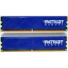 Память 1Gb (2x512Mb) DDR2 Patriot PSD251253381H pc4200 533MHz (Щербинка)