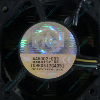 Вентилятор Intel A46002-003 socket 604 (Щербинка)